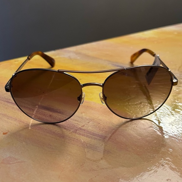 Kate Spade Joshelle 60mm Aviator Sunglasses - Picture 1 of 14